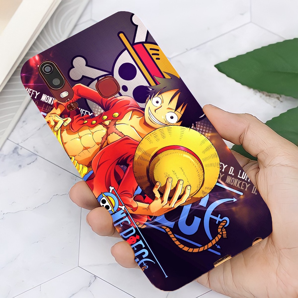 Miếng dán điện thoại hình Luffy OnePiece cho iphone 6/7/8/6plus/7plus/X/XSmax và các máy android khác