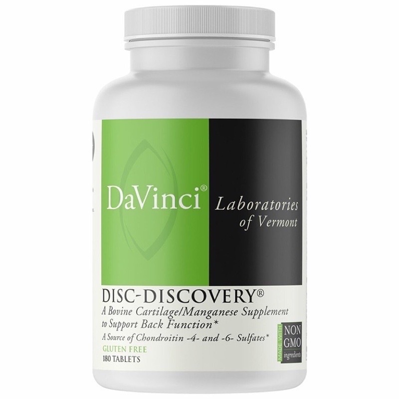 Viên Uống Disc Discovery Davinci 180 Viên Hỗ Trợ Thoát Vị Đĩa Đệm Thoái Hóa Cột Sống