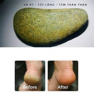 Đá Tắm Tẩy Da Chết, Đá Kỳ Mềm Gót Chân [Hình Dáng Tròn Dẹt - Đẹp Xuất Sắc]