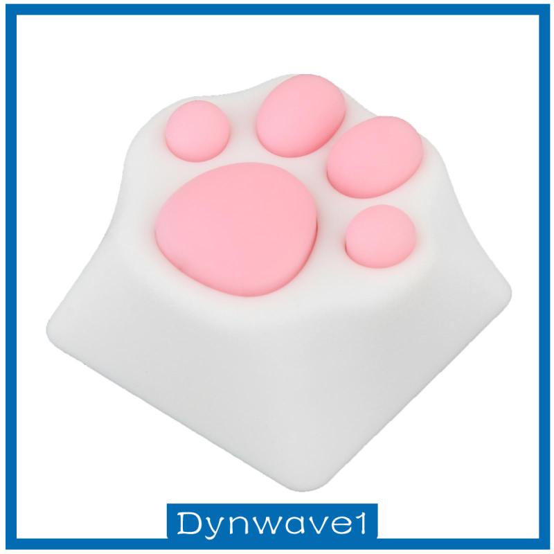 [DYNWAVE1] Custom Gaming Keycaps Machinery Keyboard keycaps Cat paw Shape ABS Base for ESC Key, Cat Claw for Cute Keyboard