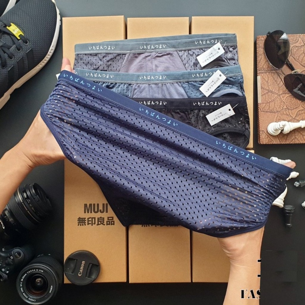 Combo 2 Quần Sịp Thông Hơi Tam Giác Nhật