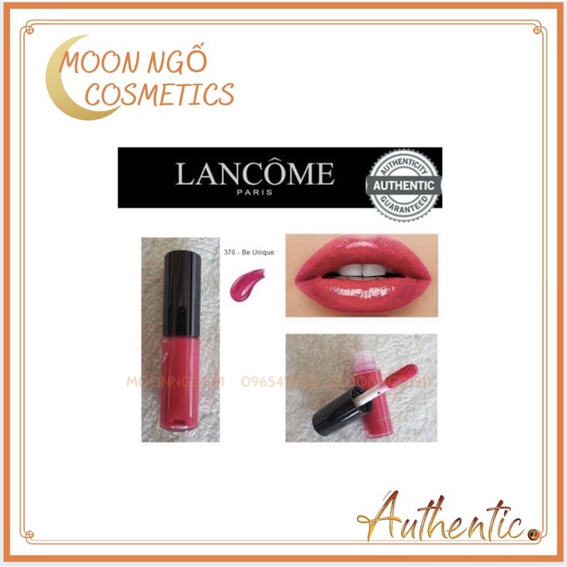 [Mini-Unbox] Son Lancome L’absolu Lacquer Lquid Lipstick 378