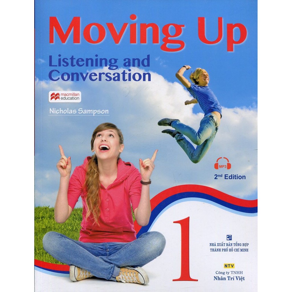 Sách - Moving Up - Listening And Conversation 1 (Kèm CD) - NTV