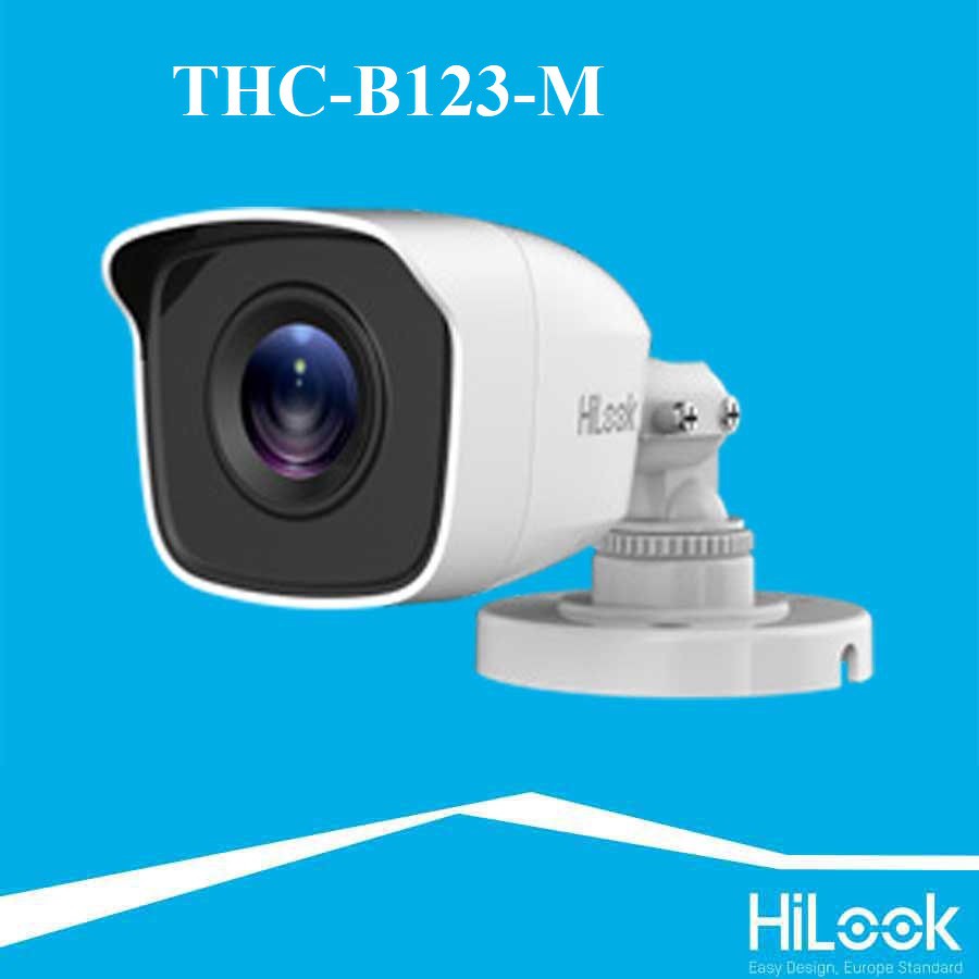 Camera HD-TVI hồng ngoại 2.0 Megapixel HILOOK THC-B123-M - Hàng chính hãng