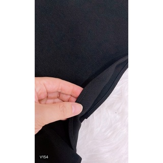 V2643 Váy đen xoè tiểu thư - (DVC&ACC)& MC