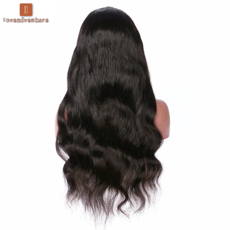 LV△ Women Synthetic Hair Wigs Black Long Wavy Curly Wig Cosplay Party Supplies New