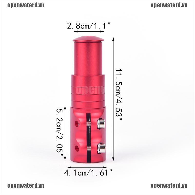 Đầu cắm nâng nối tay lái xe đạp bằng nhôm