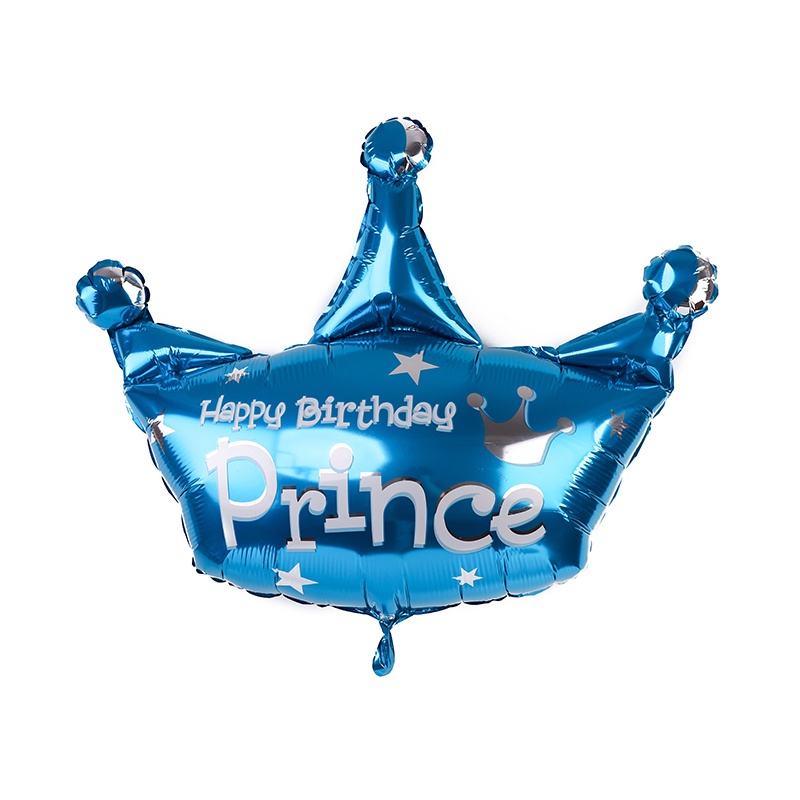 1 Bong Bóng Lá Nhôm Hình Vương Miện Vàng Hồng 32 &quot;Trang Trí Tiệc Sinh Nhật