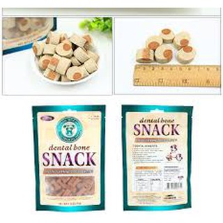 Đồ Ăn Vặt Sạch Răng Thơm Miệng Nha Khoa Snack Teeth Cleaning & Deodorizing Dental Bone 60g