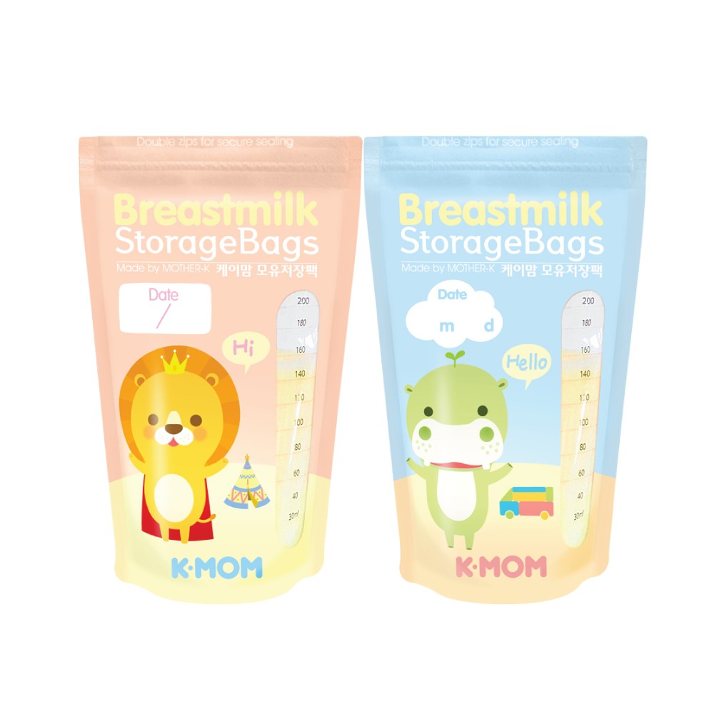 TÚI TRỮ SỮA K-MOM HÀN QUỐC (200ML-50C)