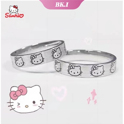 Nhẫn Đeo Tay Họa Tiết Hoạt Hình Kuromi Hello Kitty Dễ Thương Bắt Mắt Sành Điệu