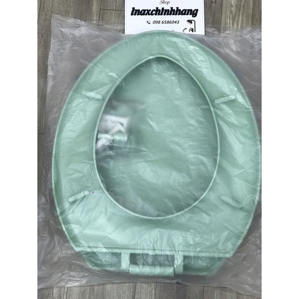 Nắp bồn cầu Dolcera xanh ngọc Dolacera xanh ngọc - nắp dày dặn nhựa không bị gãy như các dòng khác