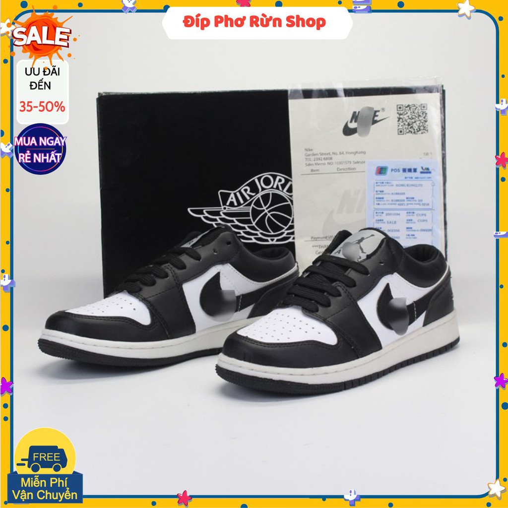 Giày thể thao Air Jordan 1 Low,[Mã DFJD2 Voucher Giảm 15k] JD Đen cổ thấp,Đủ size Nam/Nữ full box 1.1-Diferrent.Store_ | BigBuy360 - bigbuy360.vn