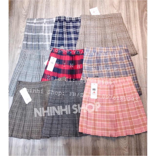 CHÂN VÁY TENNIS XẾP LY CV1295 - CÓ LÓT QUẦN - DÀI 36CM - VIDEO + ẢNH THẬT SHOP CHỤP | BigBuy360 - bigbuy360.vn