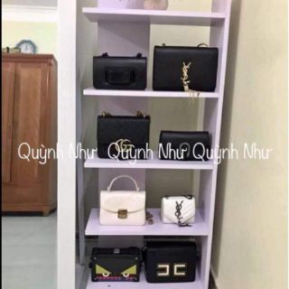 Kệ gỗ 5 tầng góc tường
