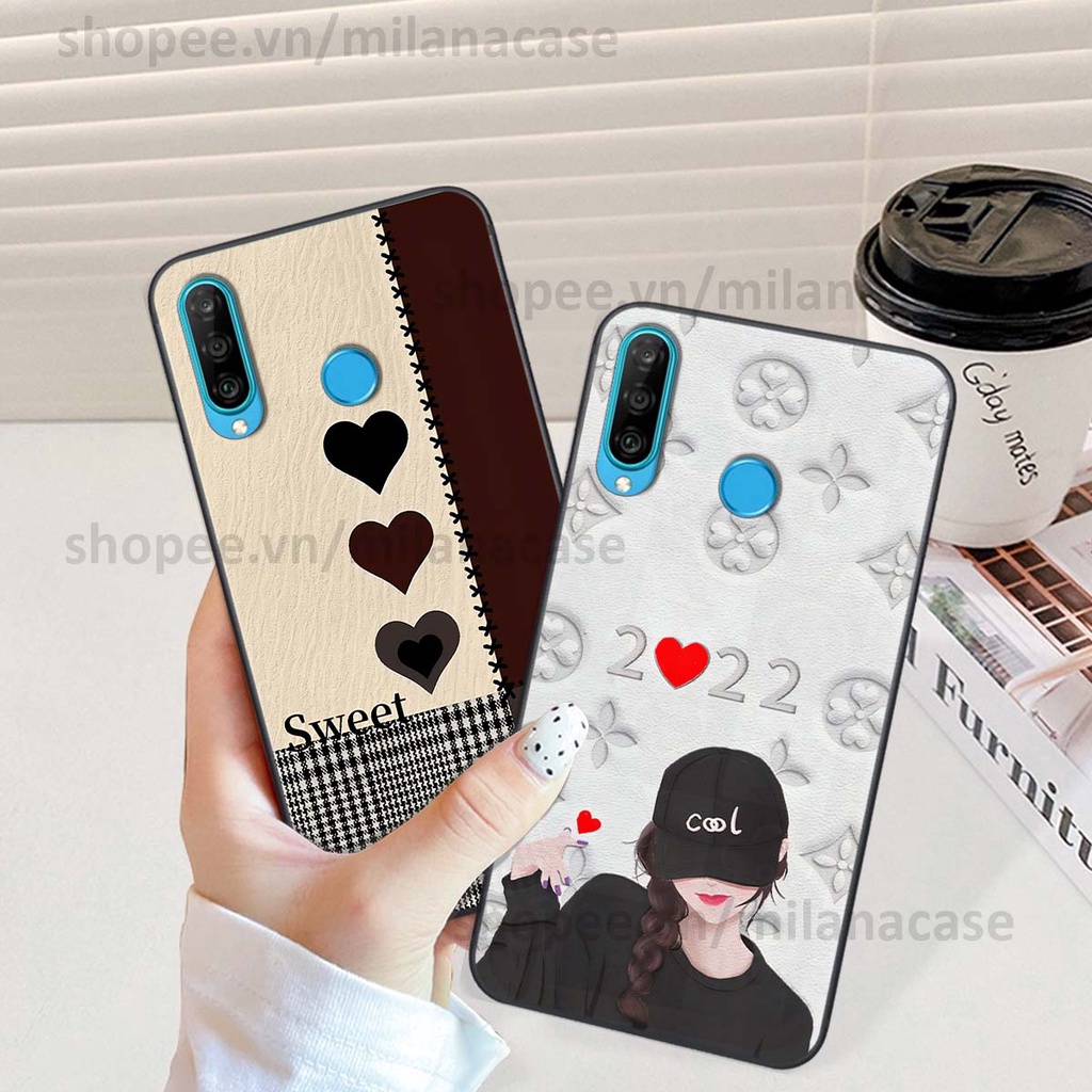 Ốp Huawei Nova 4e / P30 Lite hình trái tim be love tình yêu siêu đẹp, cá tính, thời trang