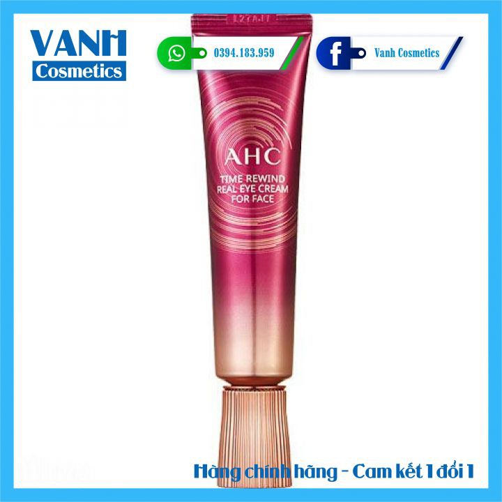 |Đủ Size- mới nhất 2021| Kem Mắt AHC ULTIMATE REAL EYE CREAM FOR FACE - Vanh Cosmetics | BigBuy360 - bigbuy360.vn