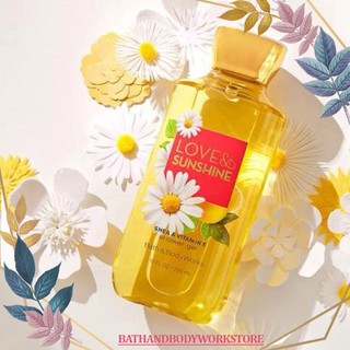 Sữa tắm BATH AND BODY WORKS - Love & Sunshine (295 ml) - Shower Gel - BBW