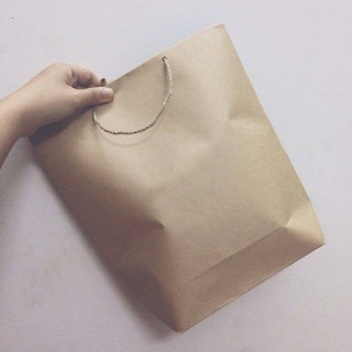 GIÁ RẺ 50 Túi giấy Kraft k170  size L
