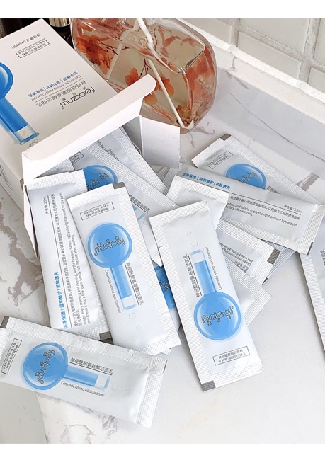 Lẻ 1 Gói sữa rửa mặt Axit amin amide sạch da giảm mụn đầu đen | BigBuy360 - bigbuy360.vn