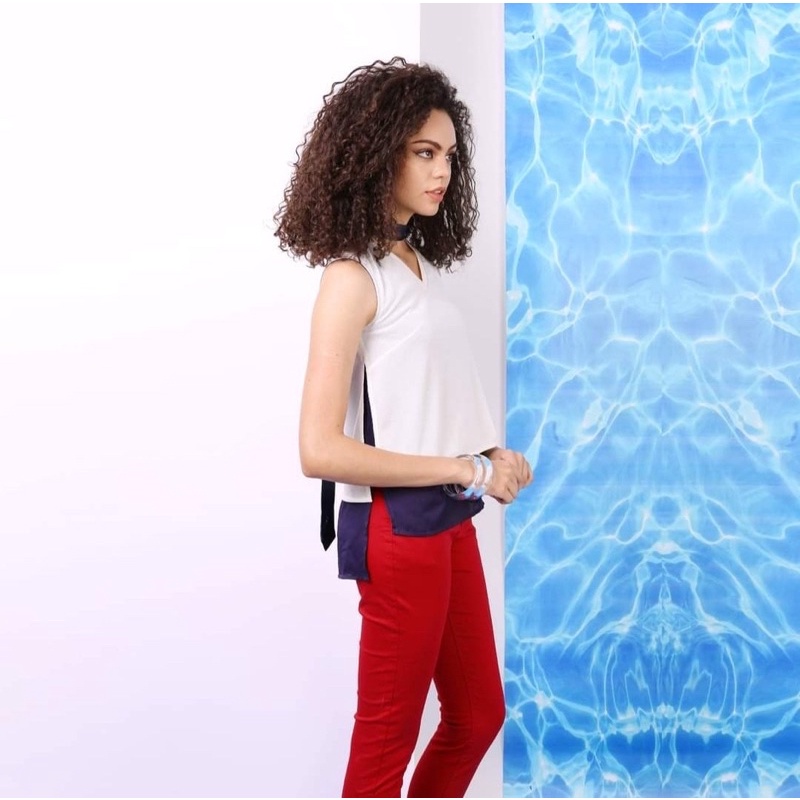 (A107) Áo sát nách 2 lớp phối màu Nino.maxx (Size S, L) - Thanh lý vnxk