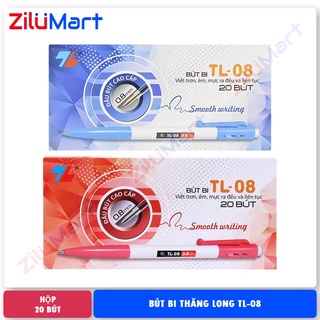 Bút bi Thiên Long TL-08 (hộp 20 cây) loại 0,8mm