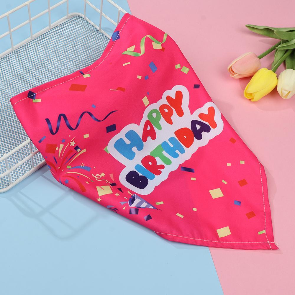 Khăn Choàng Cổ Kiêm Khăn Yếm Tùy Chỉnh Kích Thước 1 Cái Cho Thú Cưng