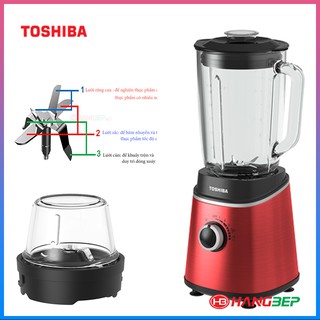 Máy xay sinh xay đá Toshiba 1.5 lít BL-T100GS (cối thủy tinh)