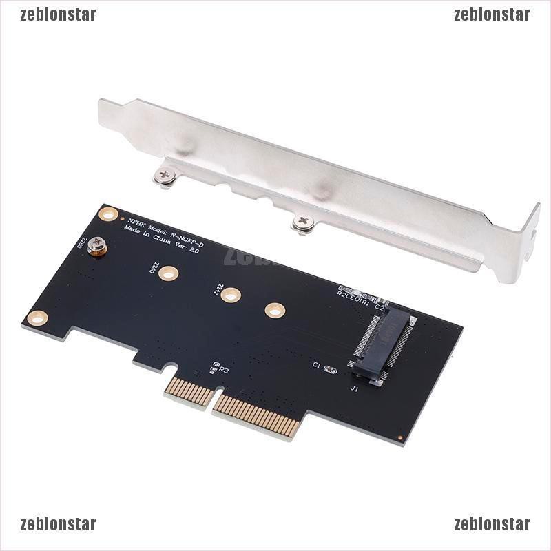 ❤Thẻ ChuyểN ĐổI star NVMe AHCI PCIE x4 M.2 NGFF SSD Sang PCIE 3.0 x4