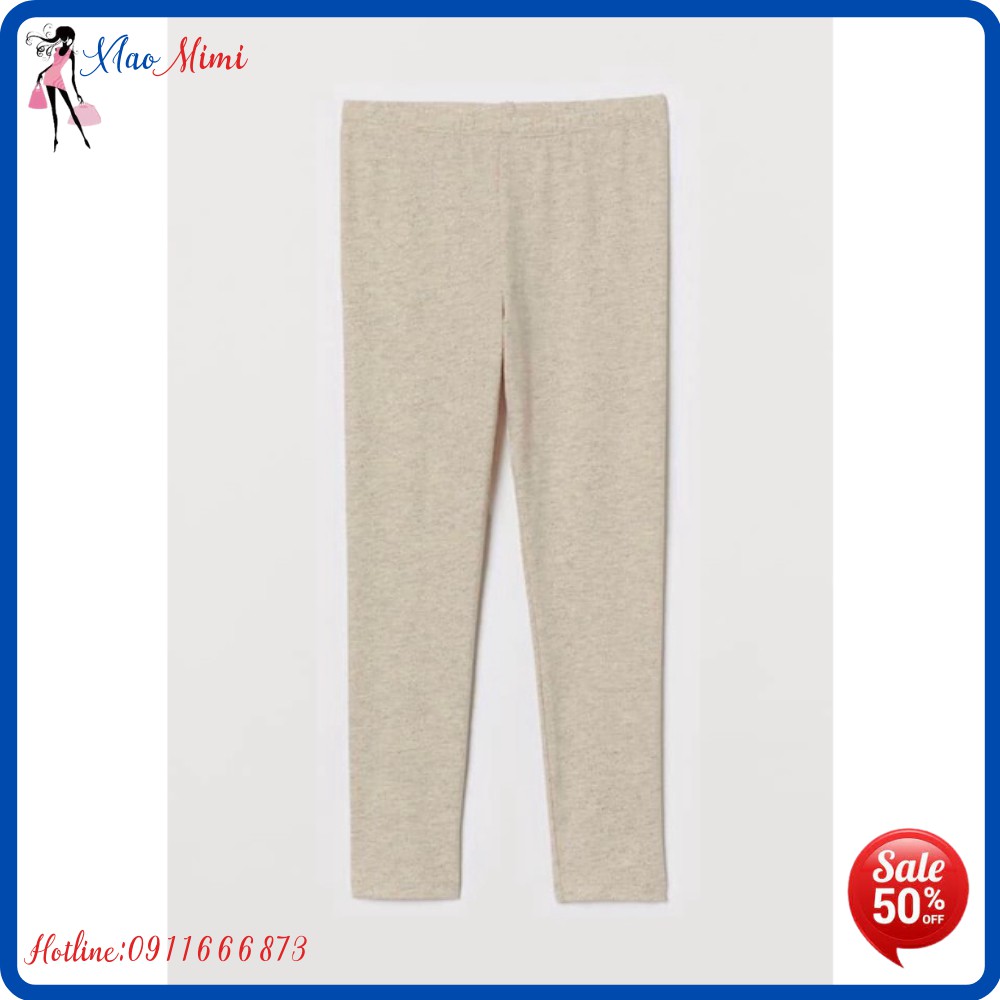 Set 4 Quần Legging Cotton Bé Gái Không Bai Không Xù