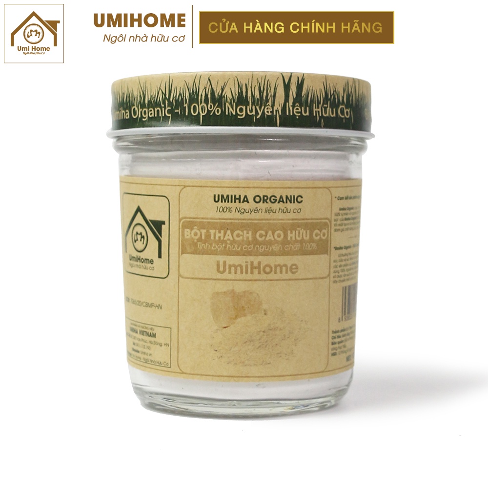 Bột Thạch Cao đắp mặt nạ UMIHOME nguyên chất 135G