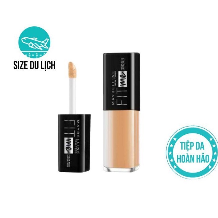 (Mini) Kem che khuyết điểm Maybelline Fit me 2.8ml - 10 Light