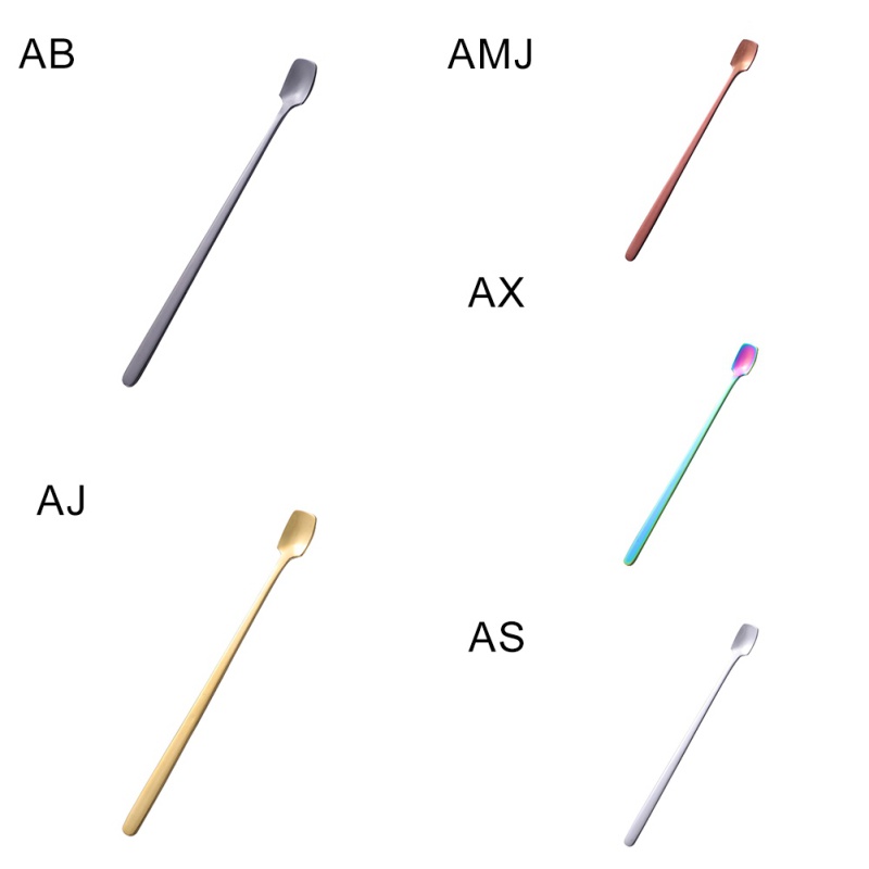 Muỗng cà phê cán dài bằng inox cao cấp