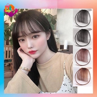 Tóc mái mưa giả phong cách Hàn Quốc siêu đẹp/Vòng buộc tóc cà rốt