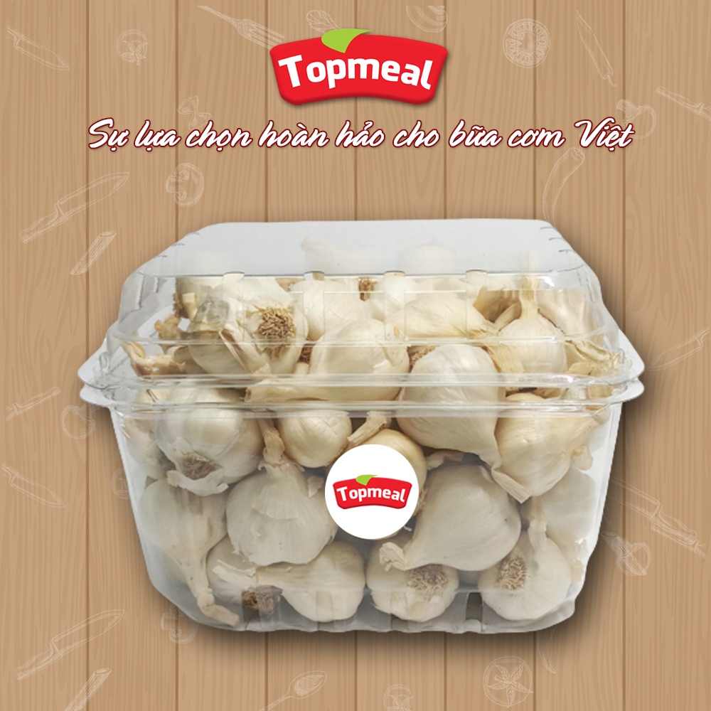 HCM - Tỏi Lý Sơn Topmeal (200g) - [Giao nhanh TPHCM]