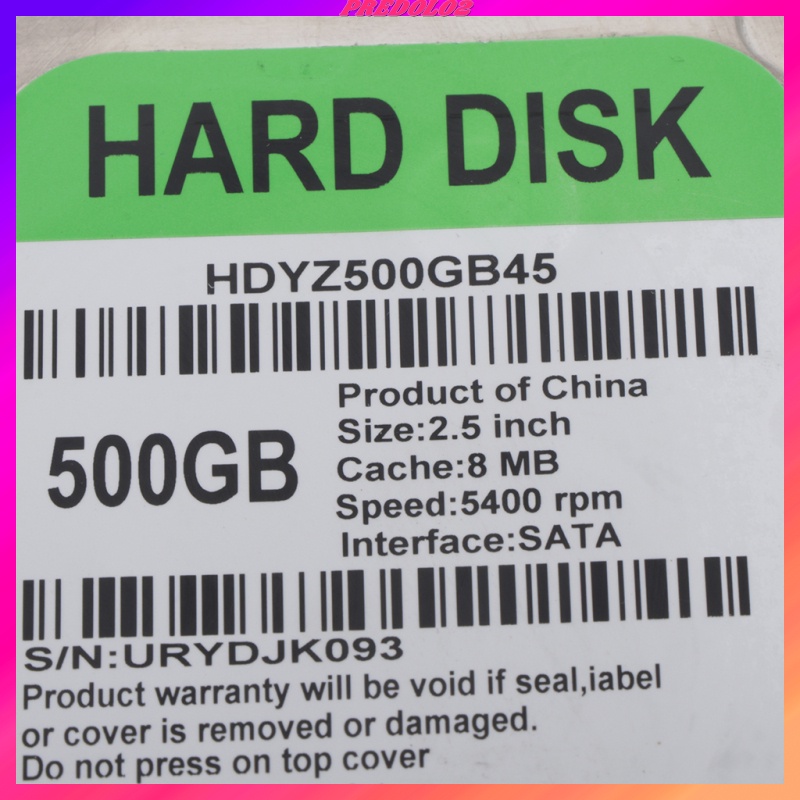 Ổ Cứng Ngoài Universla2 2.5 Inch 500gb Sata 2 8m 5400rpm | BigBuy360 - bigbuy360.vn