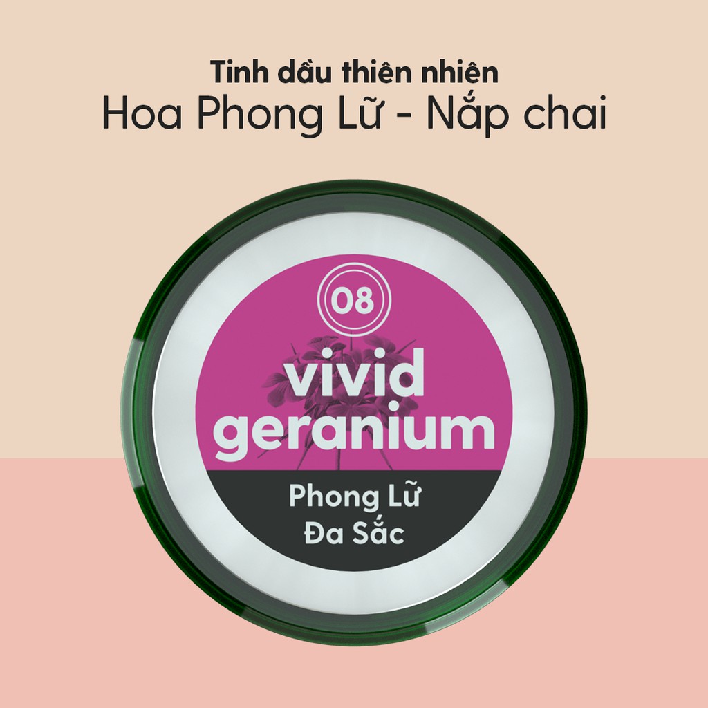Tinh Dầu Phong Lữ (Hoa The Mát) Organic Thiên Nhiên Nguyên Chất Đậm Đặc Xông Thơm Phòng, Làm Nến Thơm HENY GARDEN
