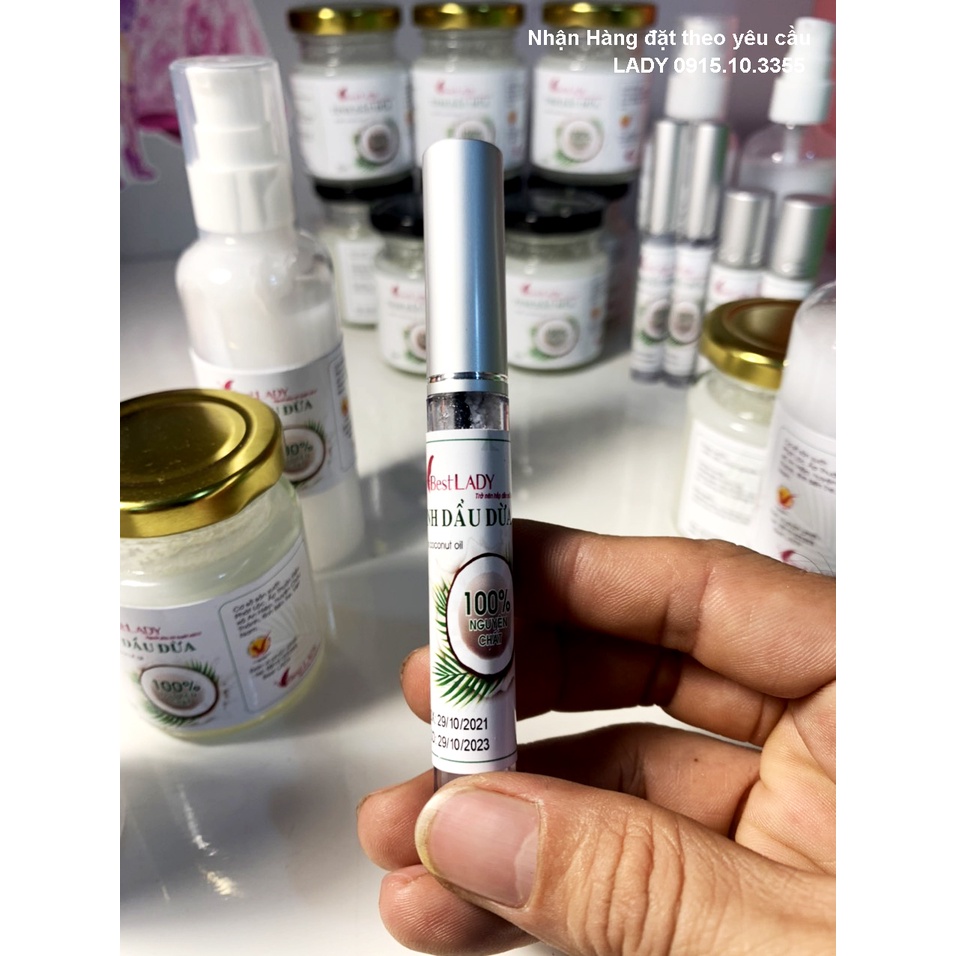 Dầu Dừa 100% Nguyên Chất Best Lady: 130ml - 200ML- 50ML