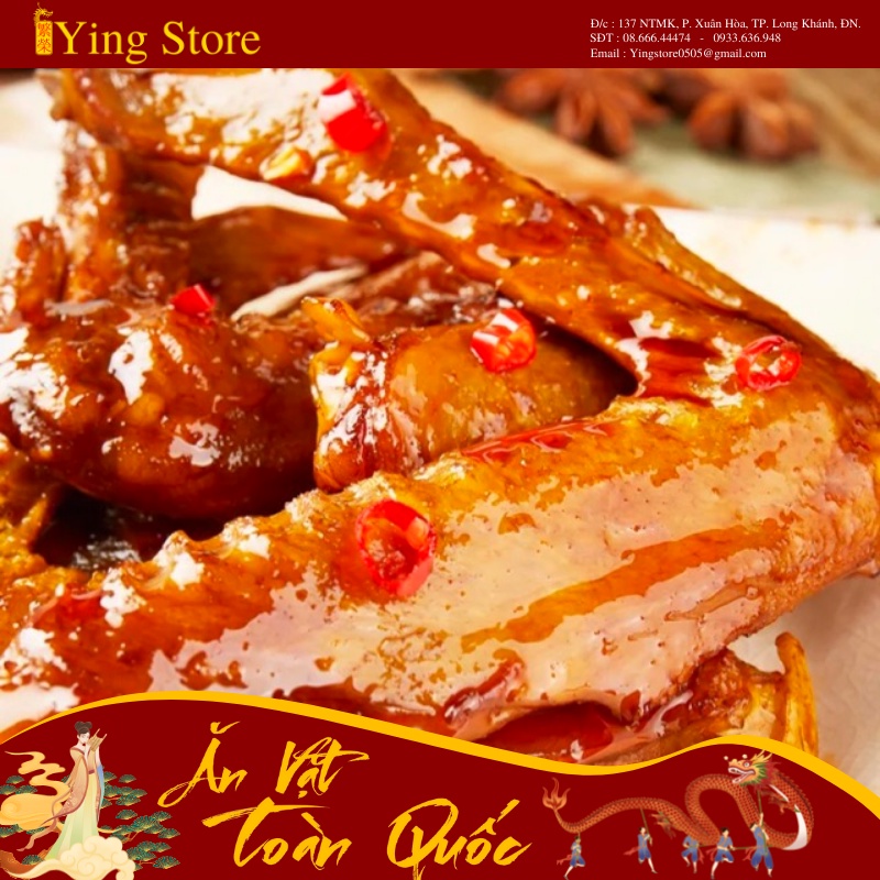 Cánh Vịt Cay Tứ Xuyên Hương vị đậm đà Yingstore | BigBuy360 - bigbuy360.vn