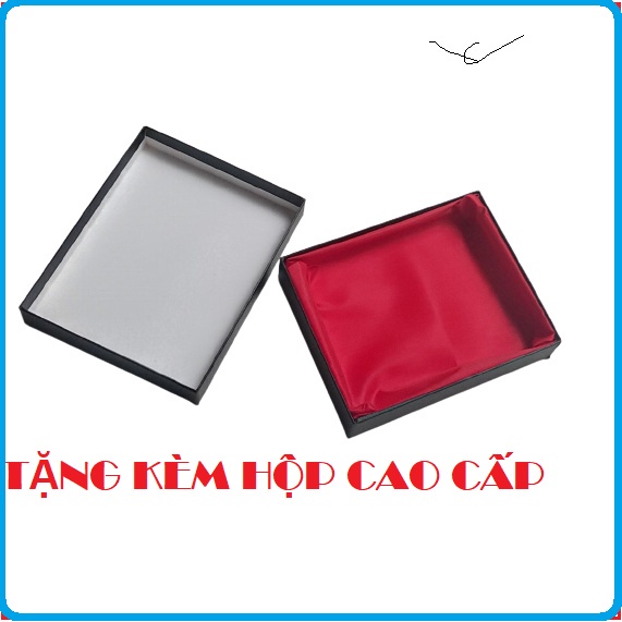 Ví Nam Da Bò Phối Hai Màu Da Cao Cấp Phong Cách Thời Trang Chính Hãng Sanagor | VB68