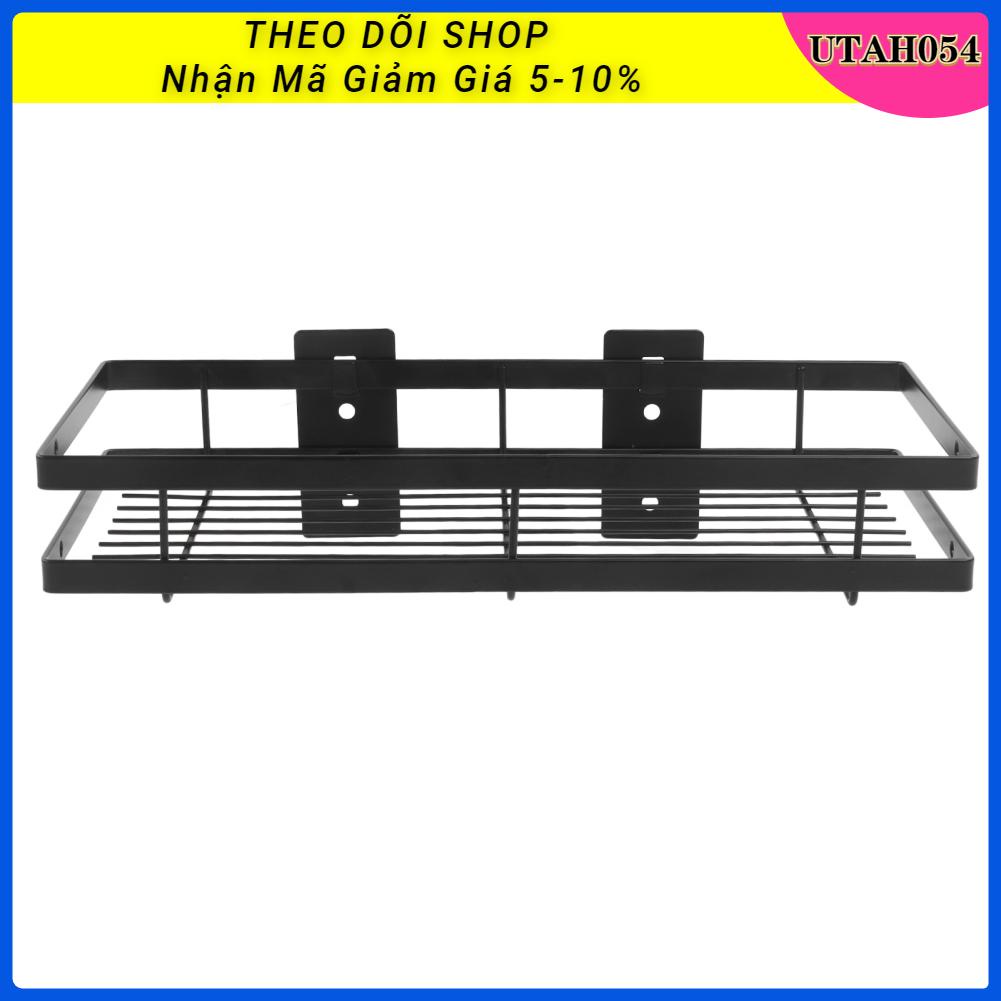 Kệ Sắt Gắn Tường Đựng Lọ Gia Vị Tiện Dụng Cho Nhà Bếp