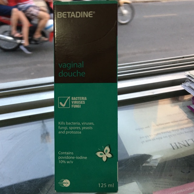 Dung Dịch Vệ Sinh Phụ Nữ Betadin 125 ml