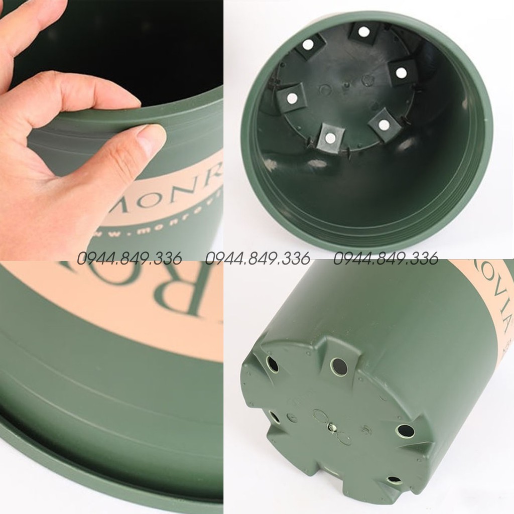 CHẬU NHỰA MONROVIA SỐ 1  - CHẬU NHỰA TRỒNG CÂY