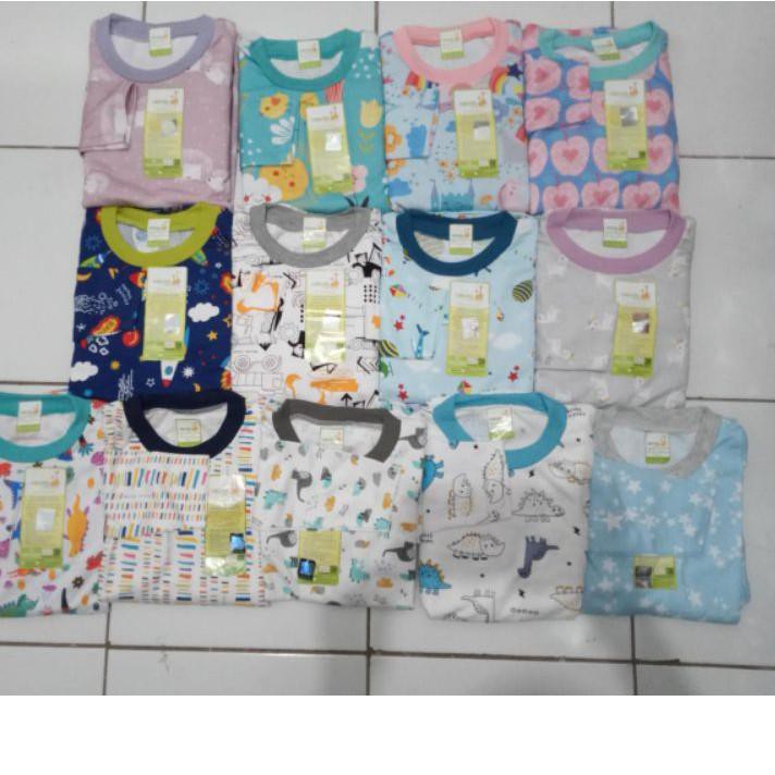 Bộ Đồ Ngủ Pijama Dài Tay Họa Tiết Đáng Yêu Cho Bé Từ 2-10 Tuổi Lq0