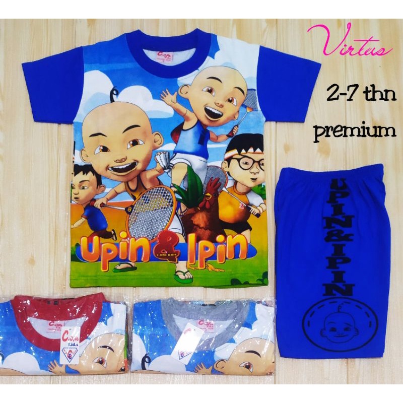 Upin Cài Đặt IPIN TAYO BOBOIBOY Cao Cấp-SPIDERMAN-Clothes 2-10 Tuổi