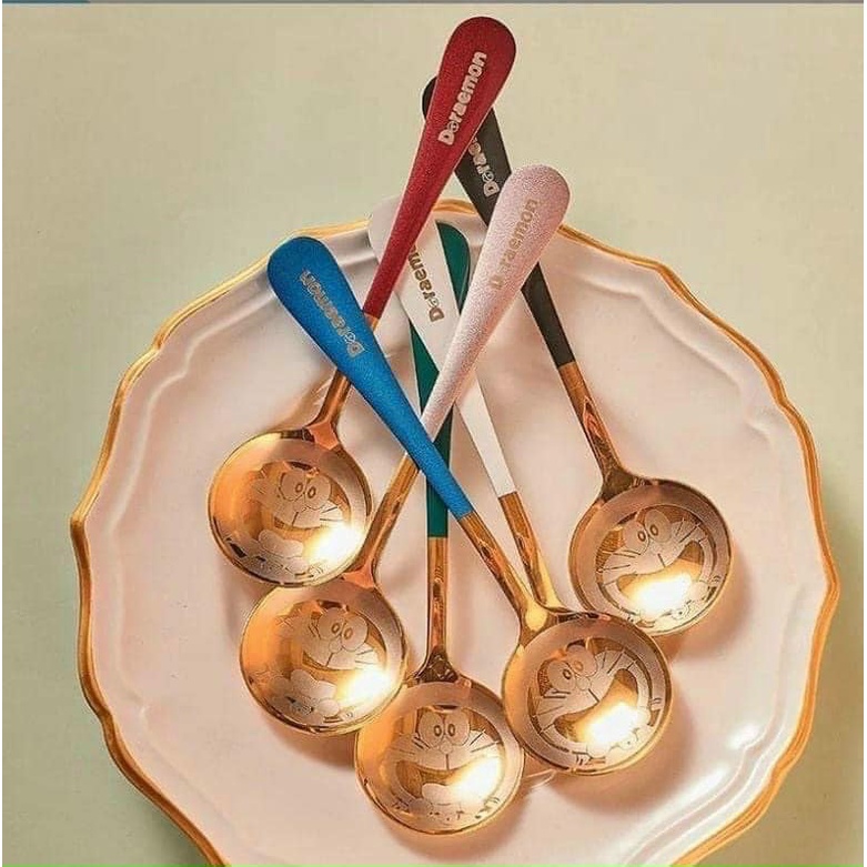 Thìa Doreamon Cho Bé Siêu Xinh KT: 16x4cm (ảnh thật)