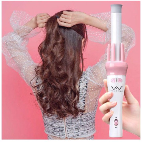 Máy Uốn Tóc Làm Xoăn Xoay Tự Động 360 Độ Hàng Đẹp - VHT SHOP