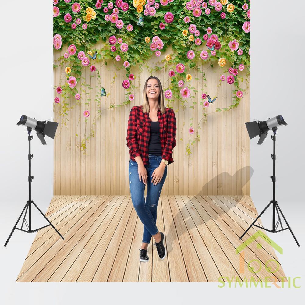 Backdrop cho studio loại cây gỗ trồng hoa