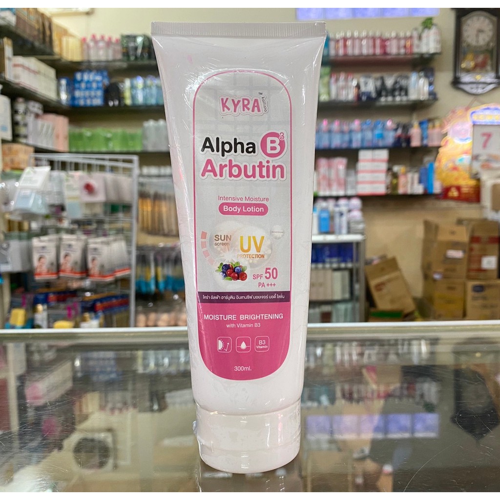 [SALE OFF] Dưỡng thể trắng da Kyra Alpha arbutin phiên bản mới 300ml