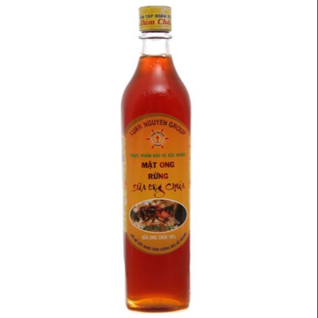 Mật ong rừng sữa ong chúa Xuân Nguyên chai 500ml